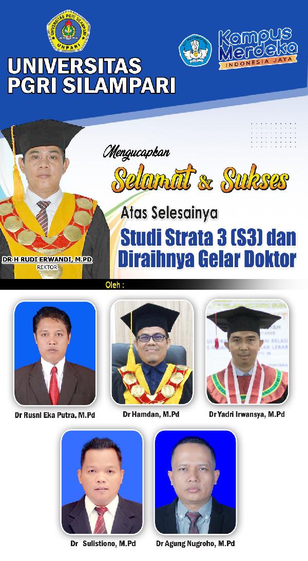 UNPARI Tambah 5 Dosen Doktor