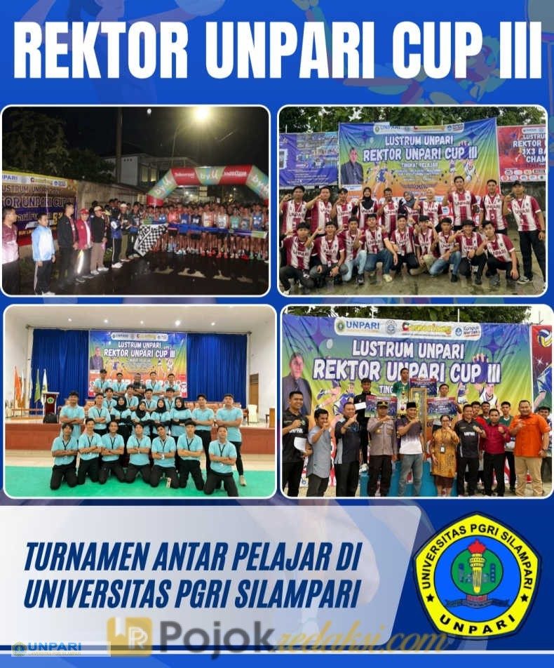 Lustrum UNPARI 2026 Jadi Magnet Pelajar Sumbagsel, Rektor UNPARI Cup III Buktikan Kampus Tak Hanya Cetak Sarjana tetapi Juga Juara